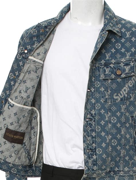 jeans louis vuitton supreme|supreme denim jacket lv.